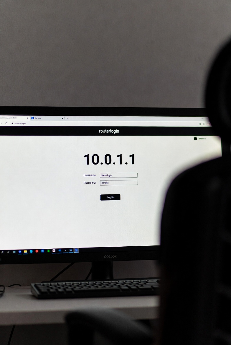 10.0.1.1 Login Web Page
