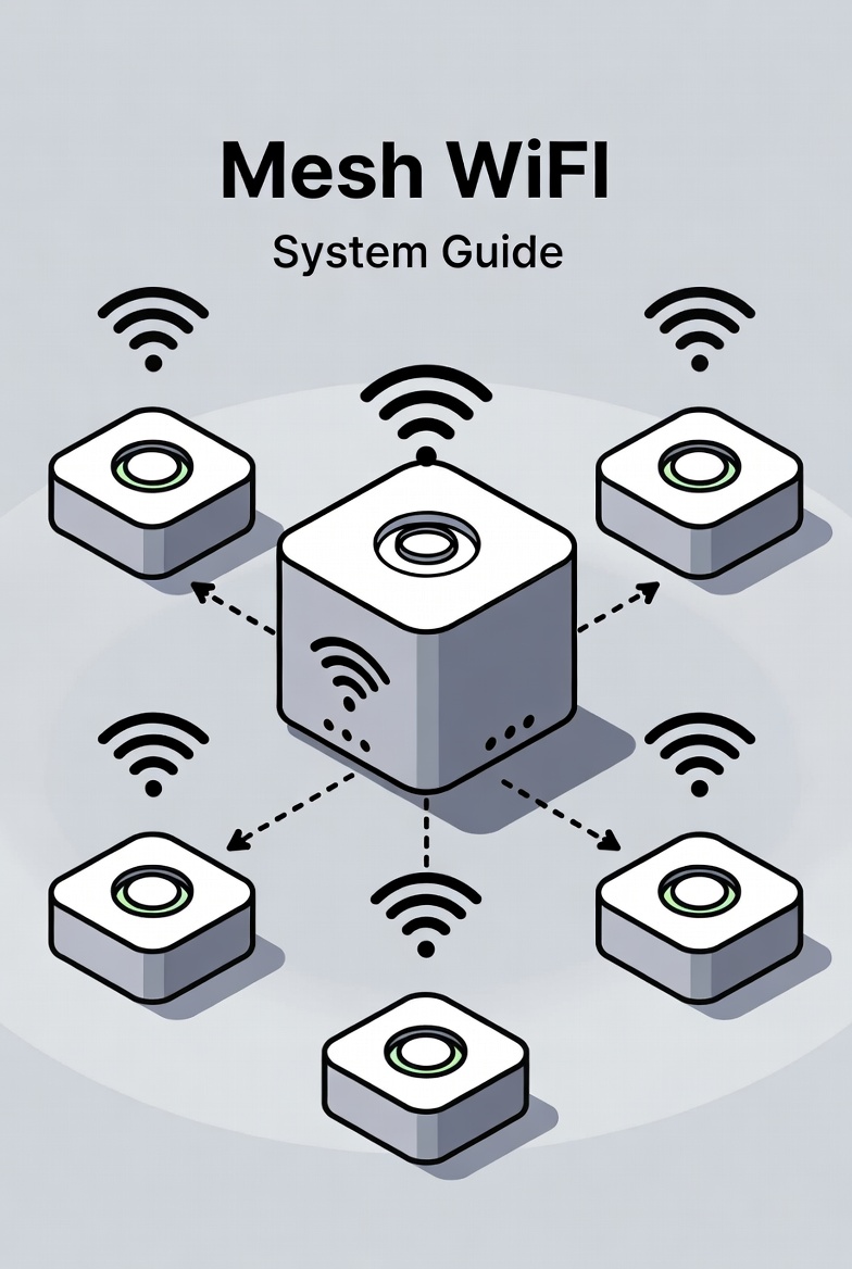 Mesh WiFi System Illustration