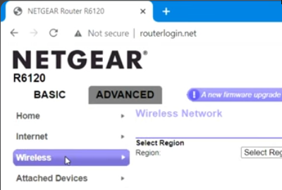 Netgear WIFI Setup