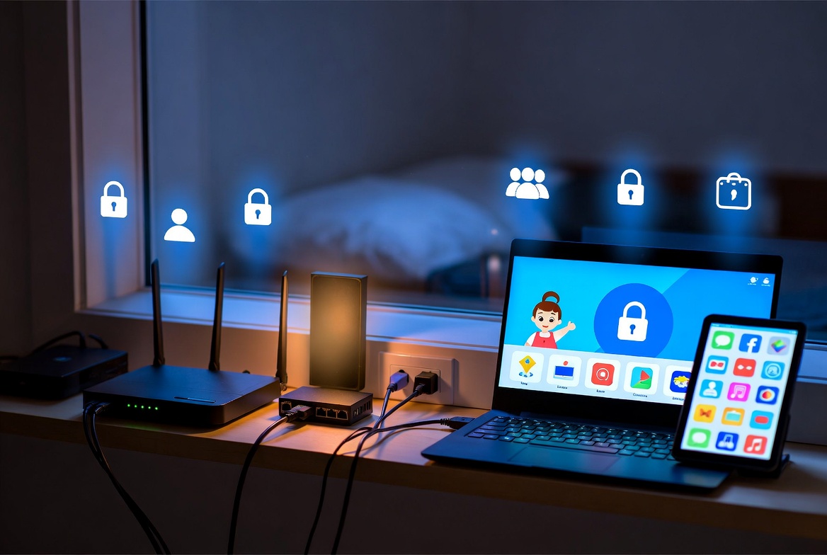 Child Safe Network Illustration